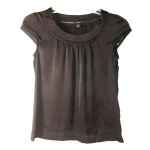 H&M Black blouse size 6